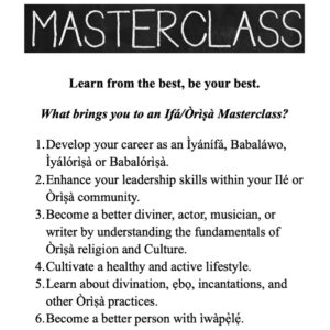 Masterclasses